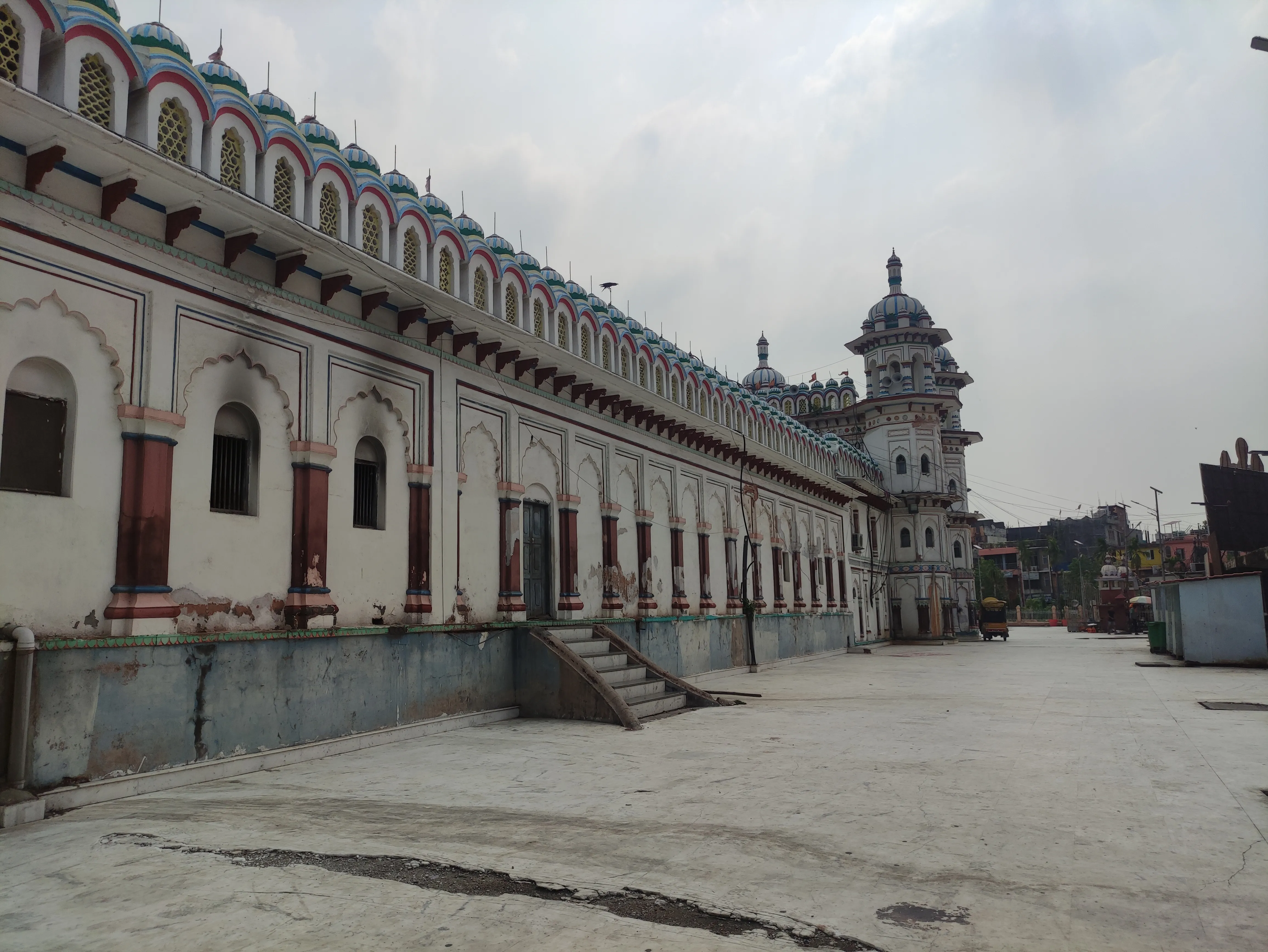 picture from the back of Janaki mandir